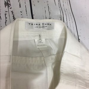 Trina Turk white pants